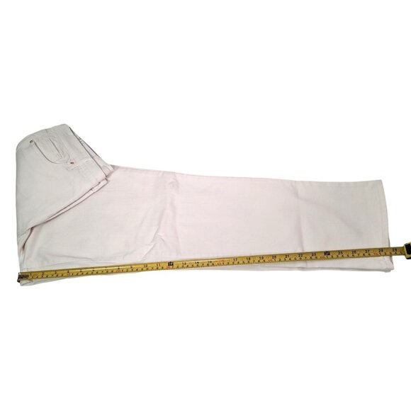 Ella Moss Women's Mid-Rise Straight Leg Ankle White Jeans Size 12 - Picture 11 of 11